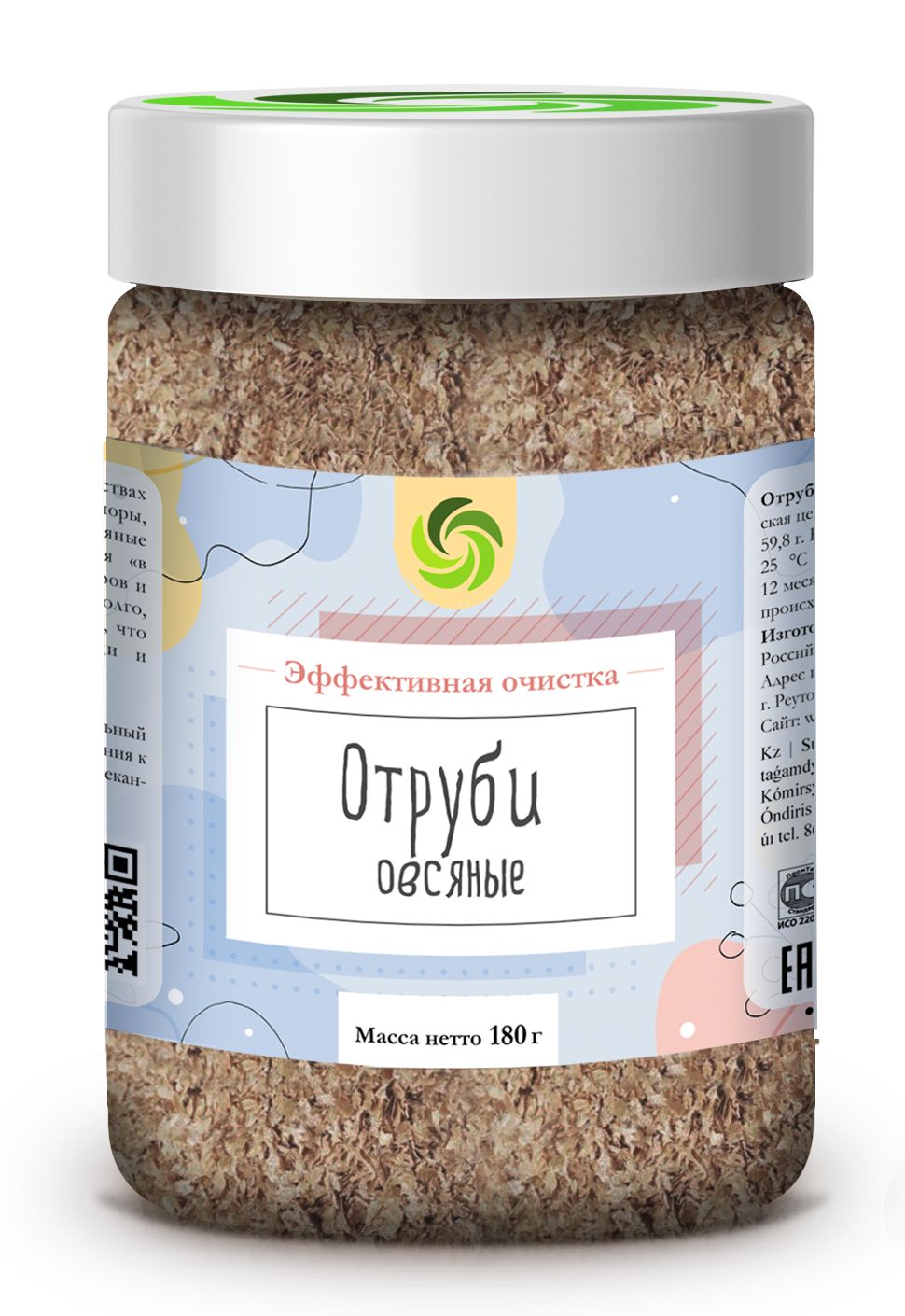 Овсяные отруби Оргтиум (эффективная очистка) 3 шт. по 180 гр. - купить с  доставкой по выгодным ценам в интернет-магазине OZON (688210357)