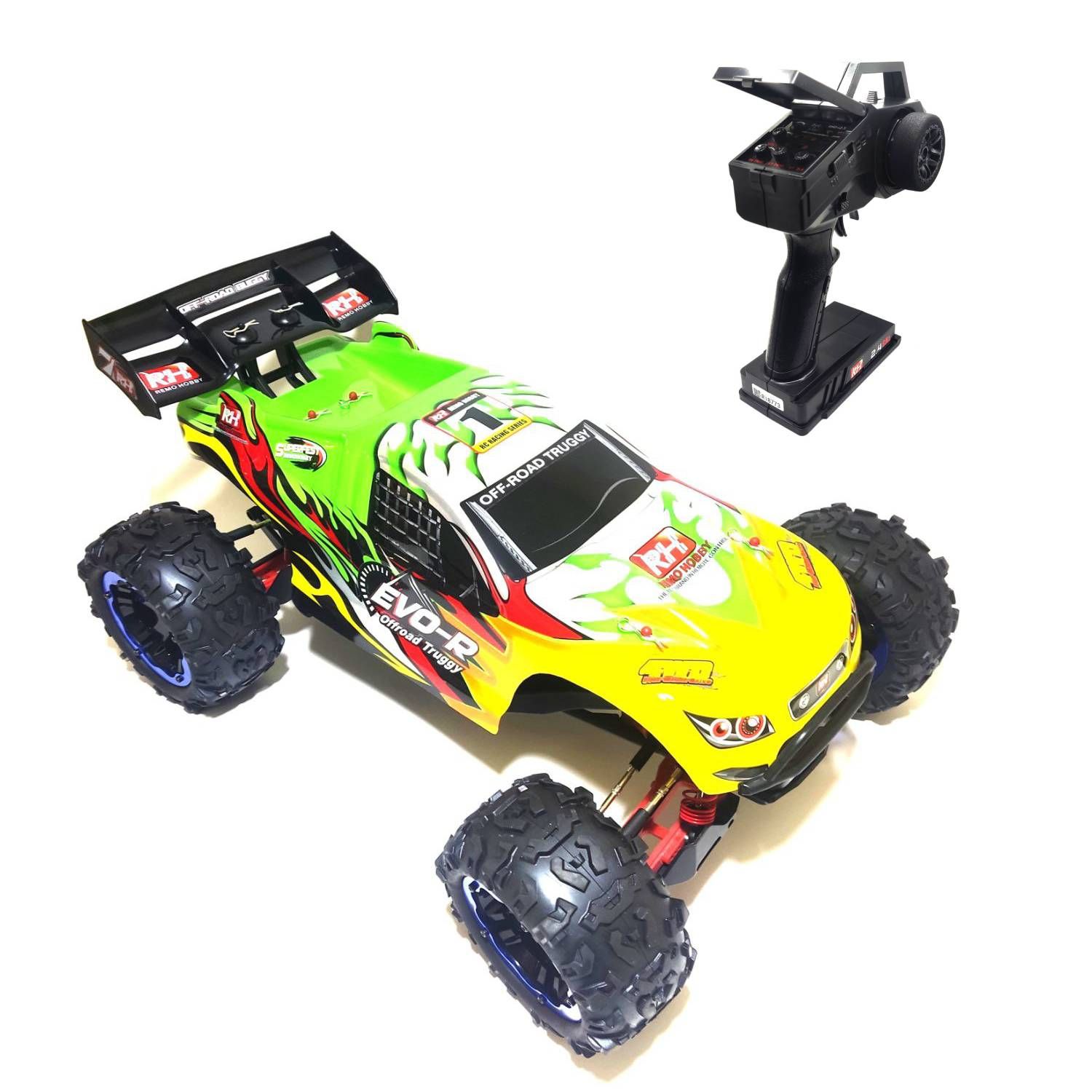 Радиоуправляемая трагги Remo Hobby Truggy Brushless 4WD RTR масштаб 1:8  2.4G - RH8066 - купить с доставкой по выгодным ценам в интернет-магазине  OZON (1574327978)