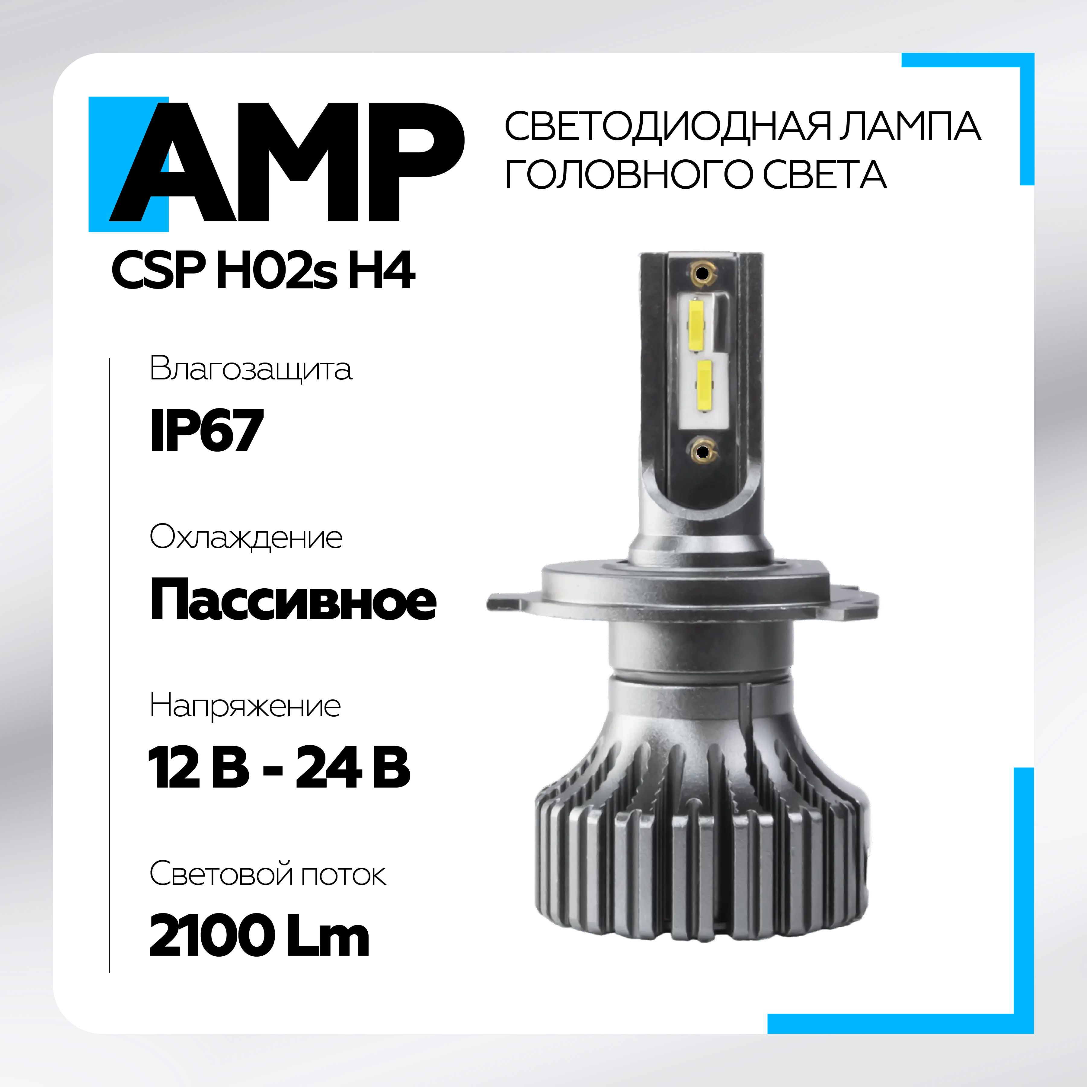 СветодиодголовногосветаAMPCSPH02sH4