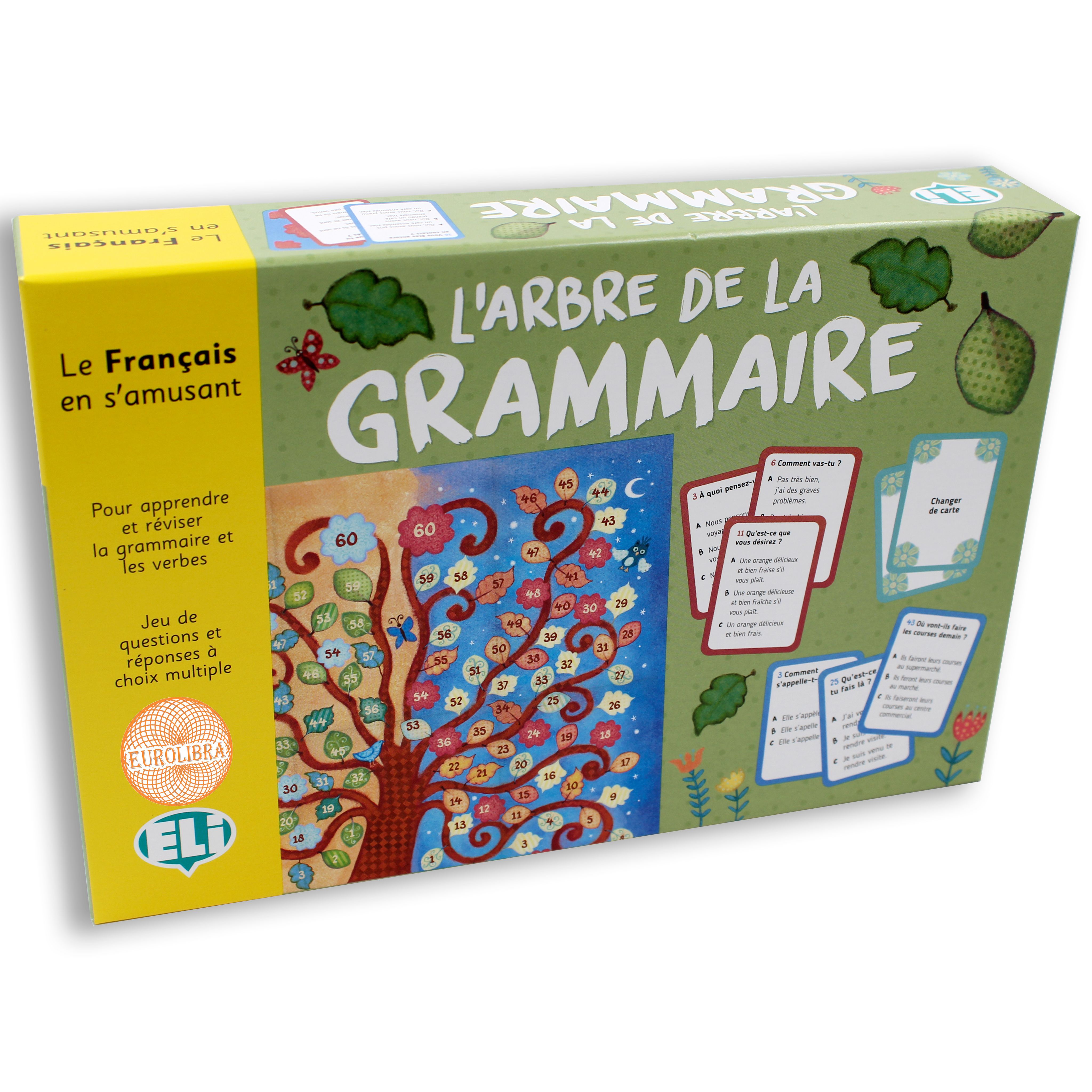 L'ABRE DE LA GRAMMAIRE (A1-A2) / Обучающая игра на французском языке "Грамматическое дерево"