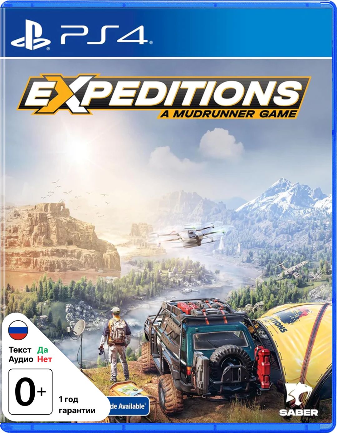 Игра Expeditions: A MudRunner Game (PS4) (PlayStation 4, Русские субтитры)  купить по низкой цене с доставкой в интернет-магазине OZON (1480398012)