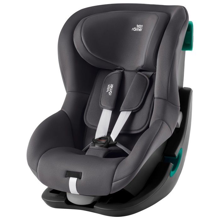 Детское автокресло Britax Roemer KING PRO, группа 1 (вес 9-18кг, рост 76-105см, с 15мес до 4лет) Midnight Grey