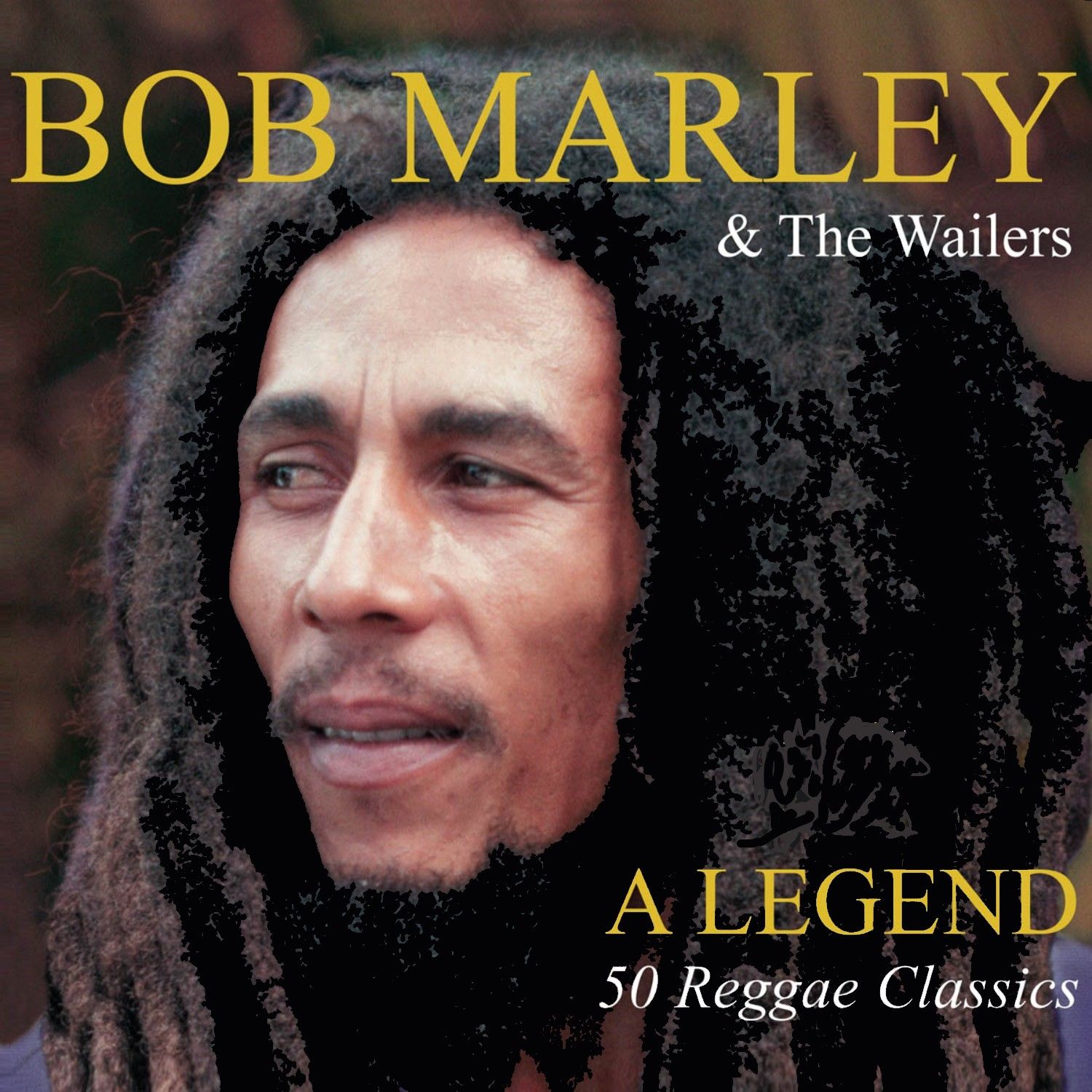 Bob Marley Featuring The Wailers A Legend 50 Reggae Classics (3CD) Боб Марли сборник хитов на тройном компакт-диске