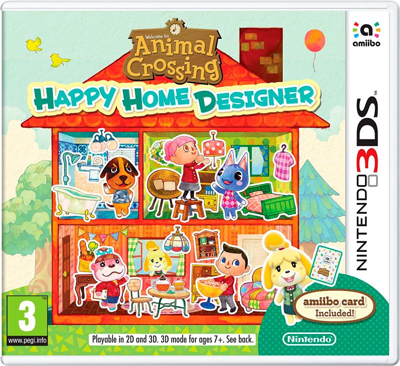 Игра Animal Crossing: Happy Home Designer для Nintendo 3DS