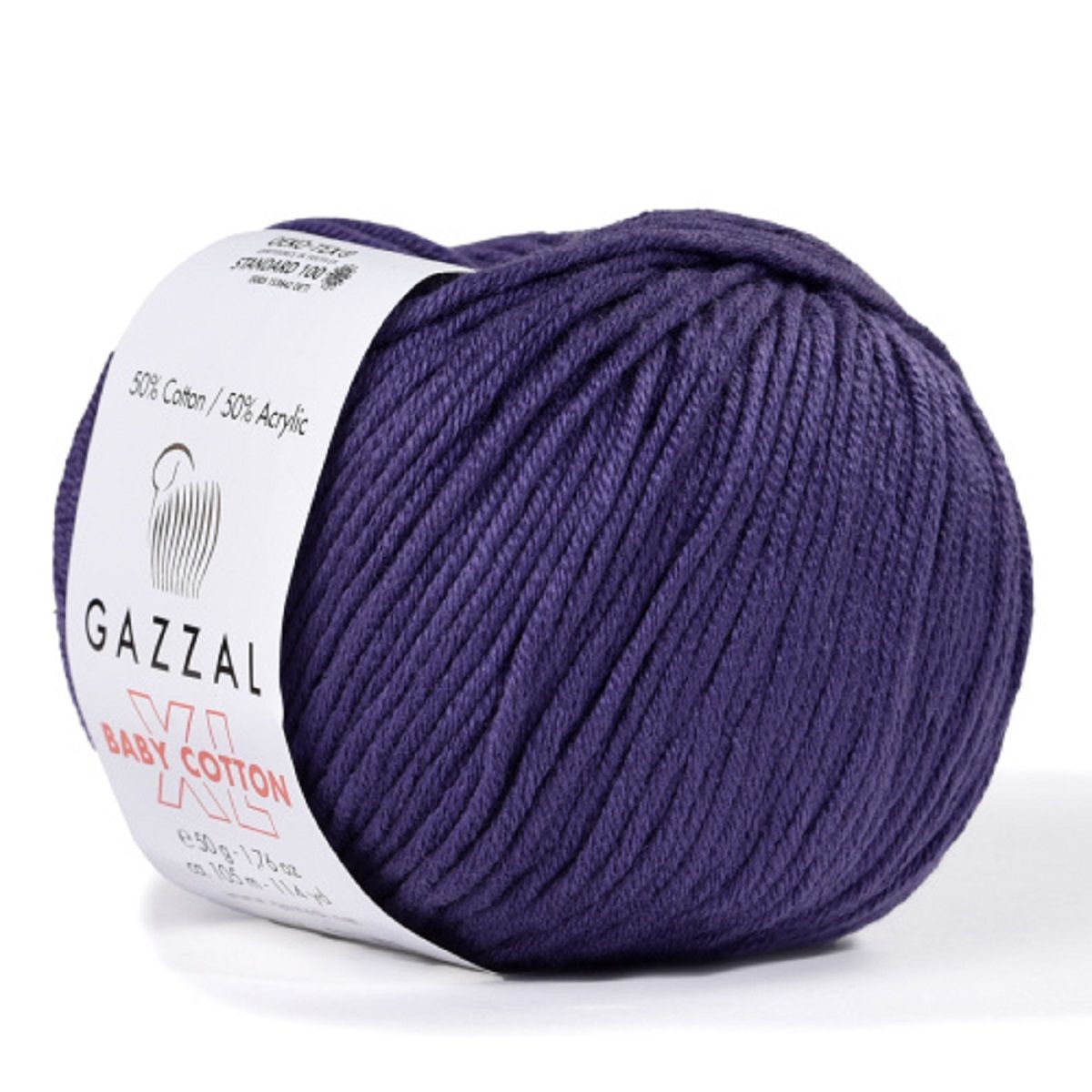 Пряжа Gazzal Baby cotton XL (Газал беби котон XL), хлопок/акрил, 3440, 2 мотка купить на OZON по низкой цене (1528483774)