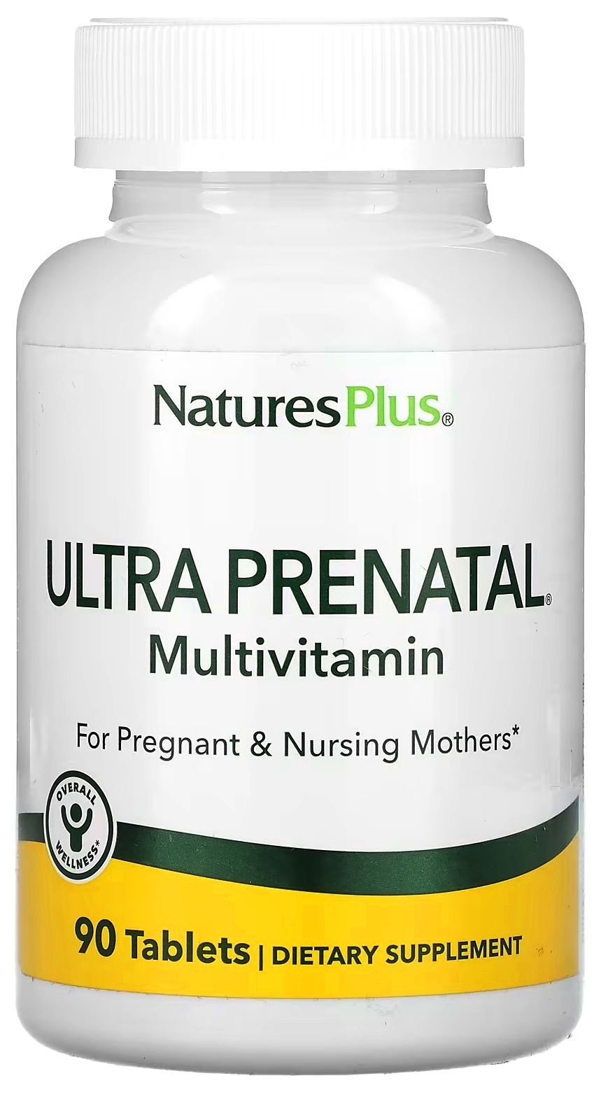 NaturesPlusUltraPrenatalMultivitamin90tabs/УльтраПренатальныеМультивитаминыдлябеременных90таблетокNaturesPlusСША/Оптимальнаяподдержкавовремябеременностиикормления