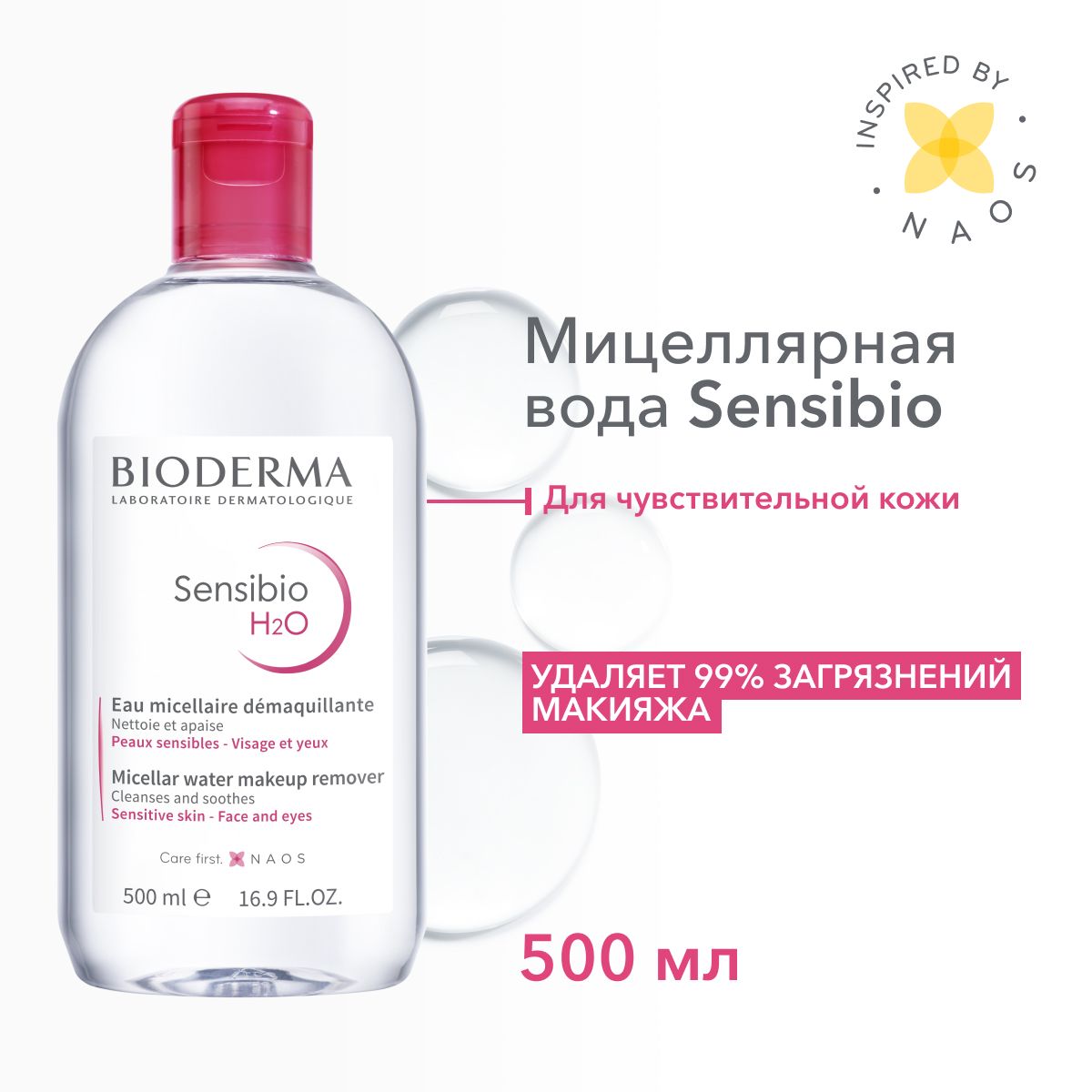 Bioderma Sensibio Мицеллярная Вода Купить Спб