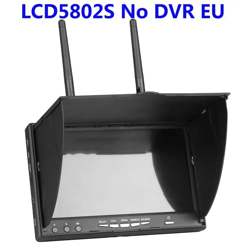 SoloGoodLCD5802S58025.8G40CH7-дюймоваягоночнаяполосаFPVМонитор800x480ВстроенныйаккумуляторFPVMultiopte