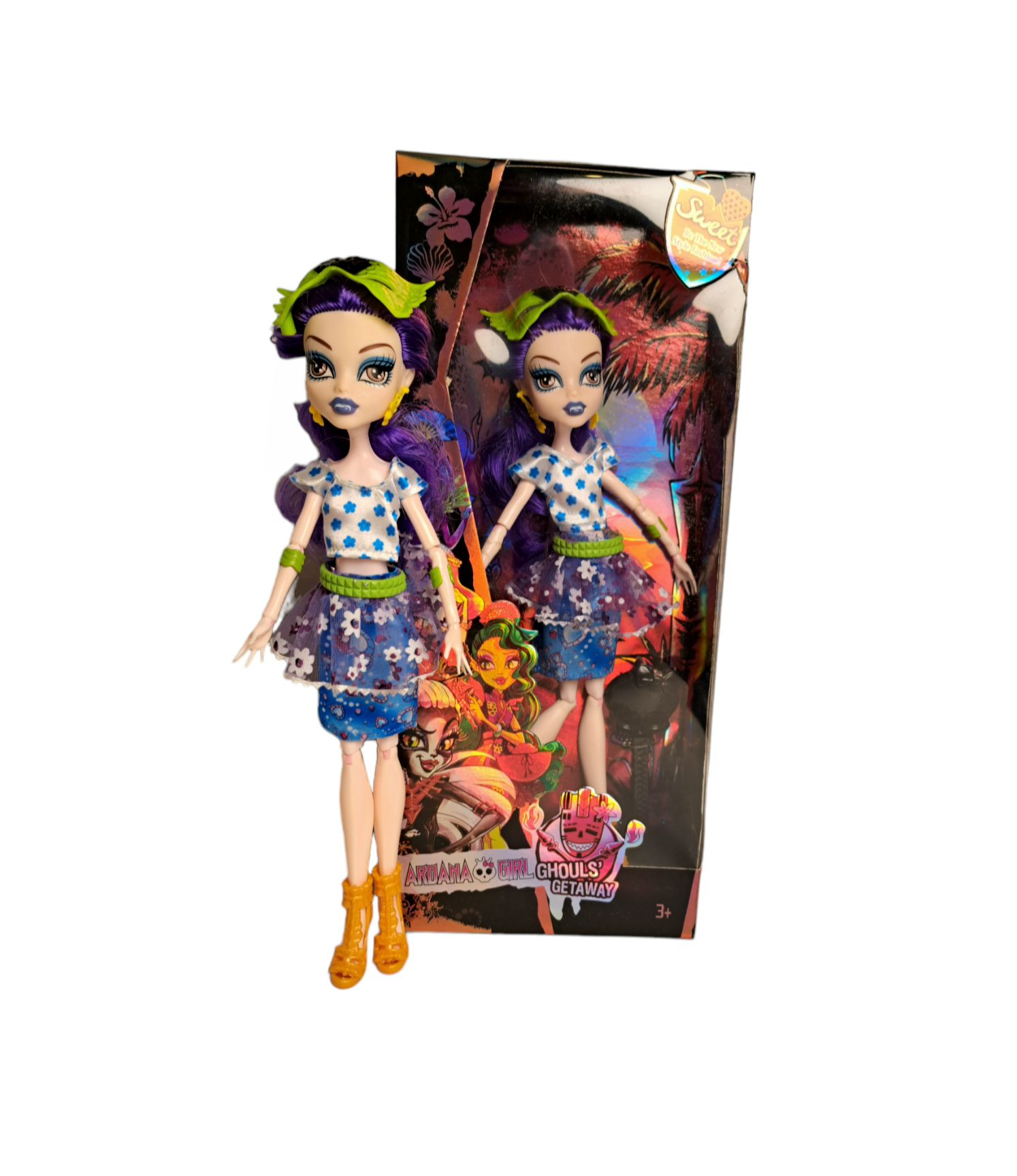 Кукла шарнирная ARDANA GIRL Аманита Найтшейд Монстр Хай / Monster High -  купить с доставкой по выгодным ценам в интернет-магазине OZON (1548324795)