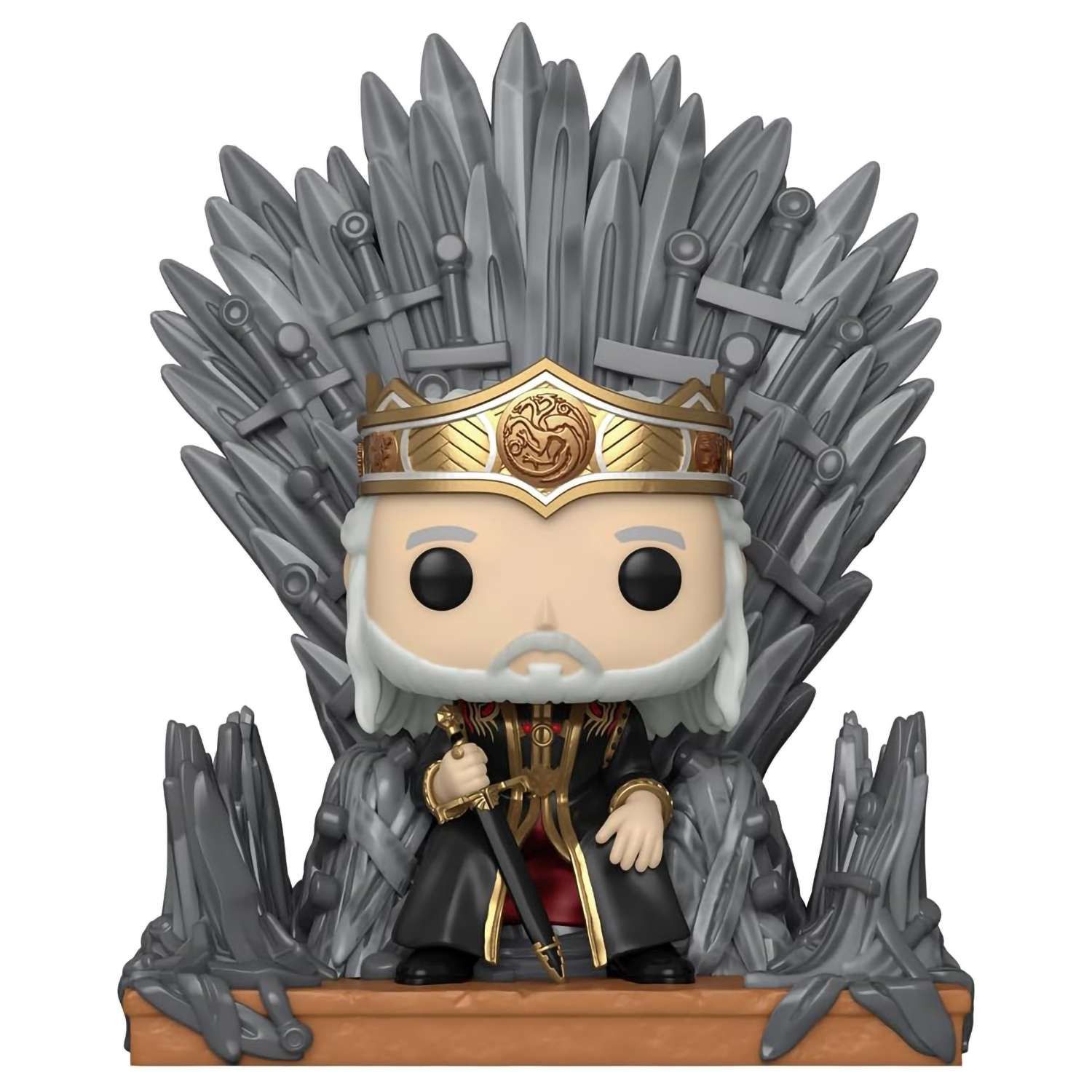 Фигурка Funko POP! Deluxe HOTD S2 Viserys On The Iron Throne (12) 76470 -  купить по выгодной цене в интернет-магазине OZON (1553252832)