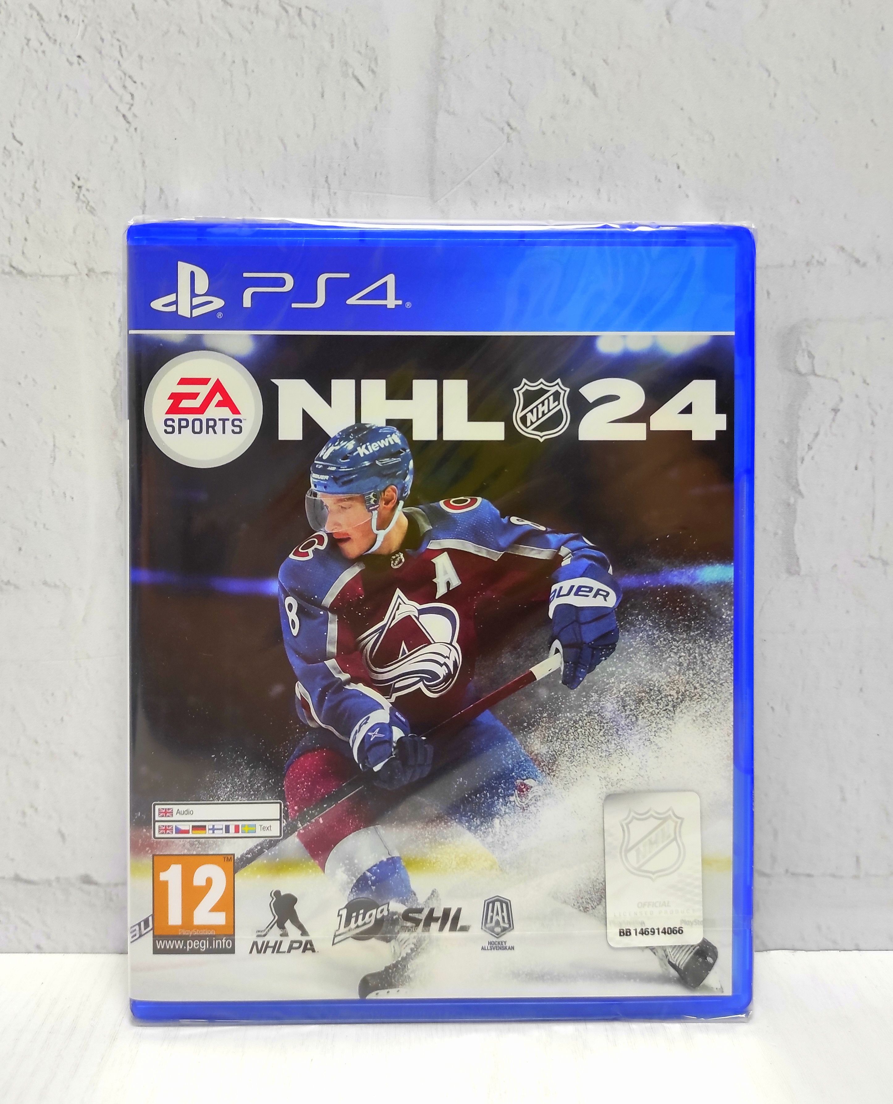 NHL 24 НХЛ 2024 Видеоигра на диске PS4 / PS5