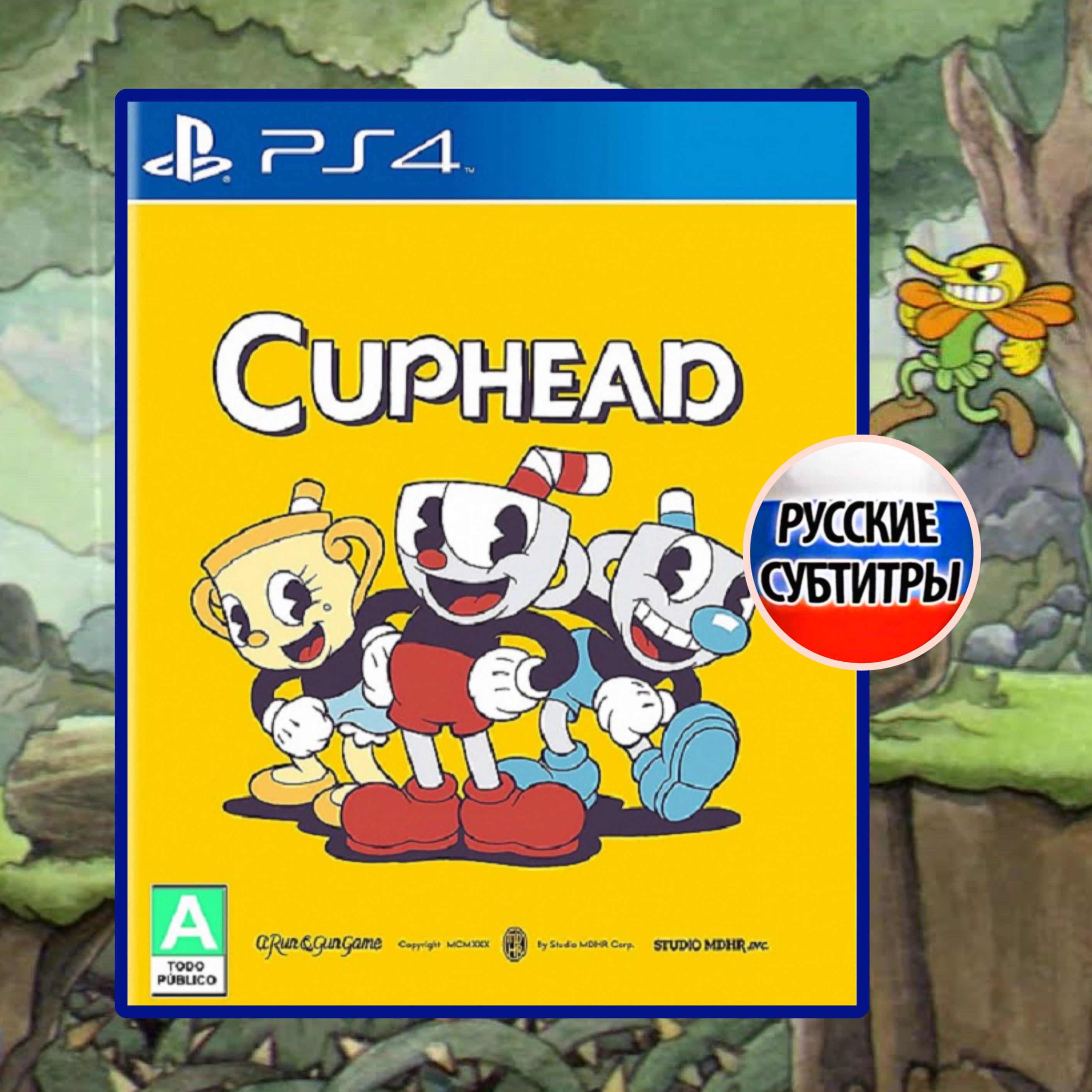 Игра для PS4* "Cuphead" (PlayStation 4; Русские субтитры)