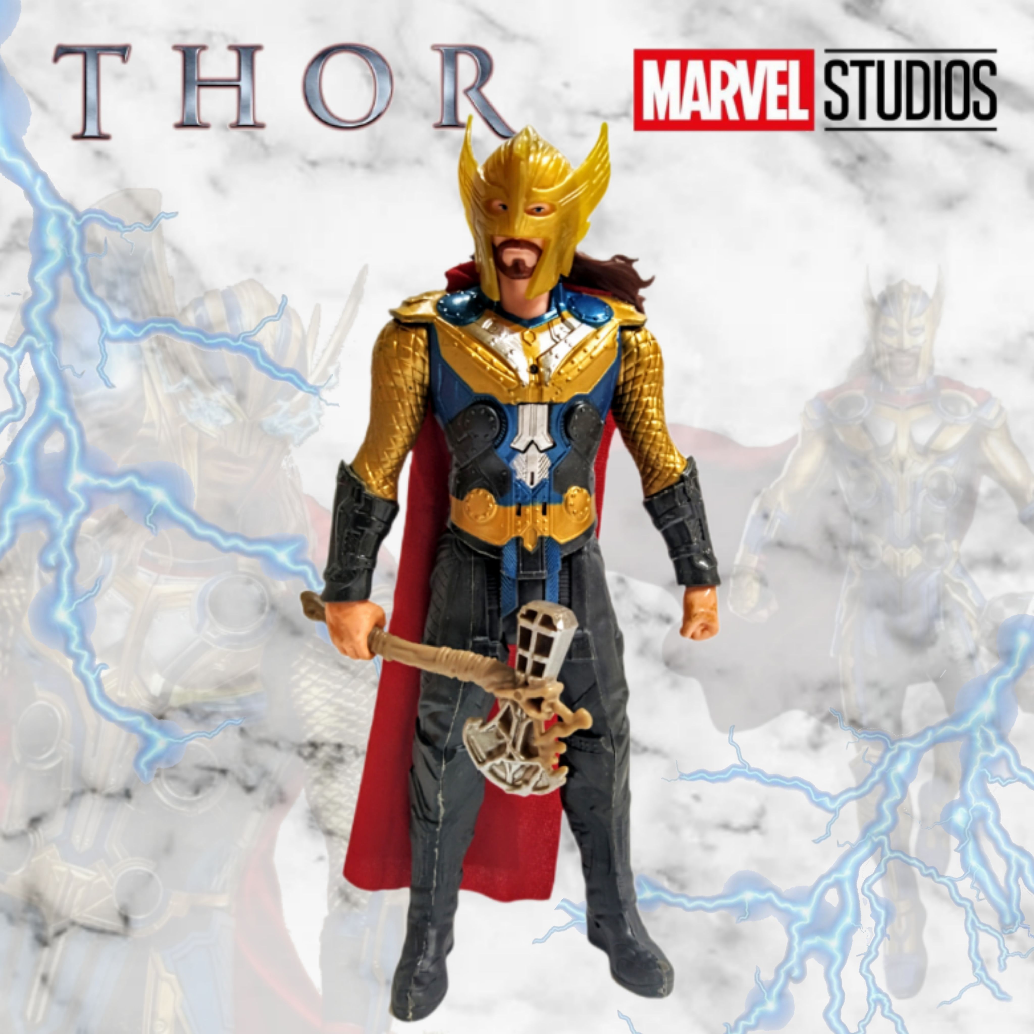 Игрушка фигурка Тор Thor Любовь и гром 30см Марвел