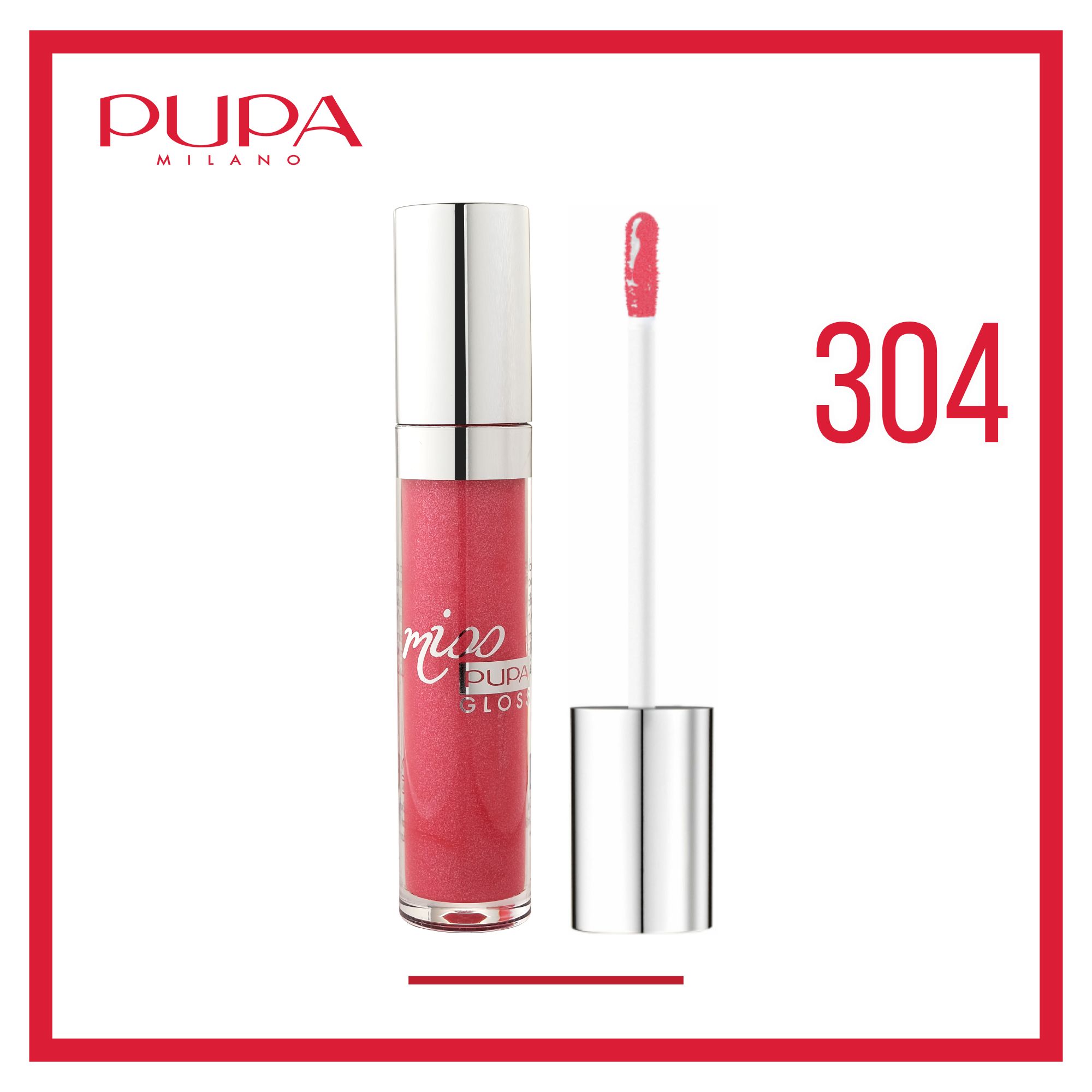 PUPA Блеск для губ Miss Pupa Gloss 304