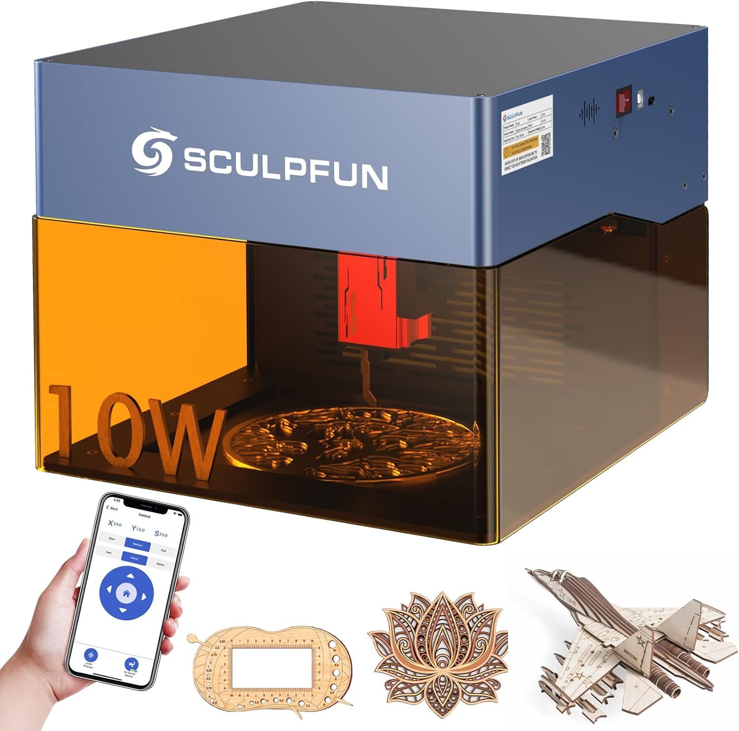 Sculpfun iCube Pro Max 10 Вт Инструменты для домашнего творчества