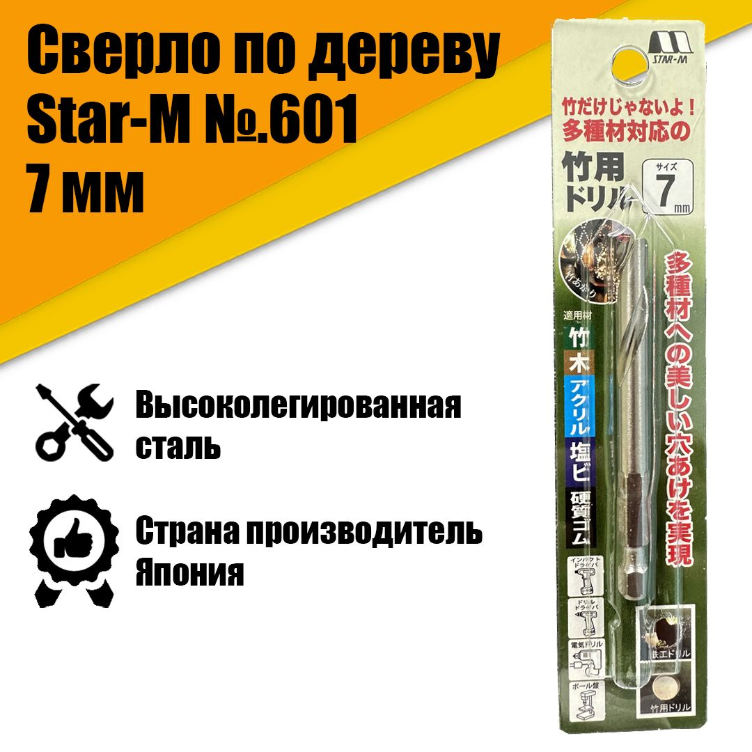 СверлоподеревуStar-M6017мм