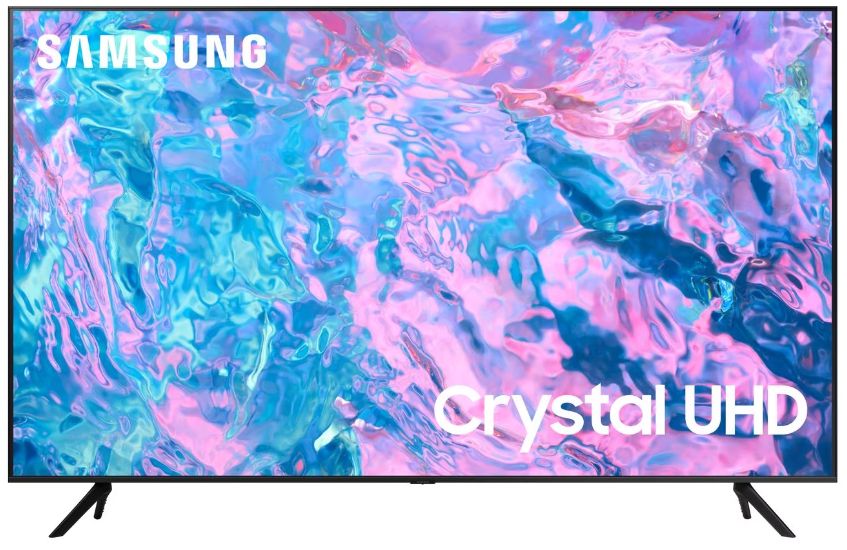 SamsungТелевизор(UE50CU7100UXCE)CrystalUHD,LED,Tizen,HDR10+,BT,50Гц50"4KUHD,черный