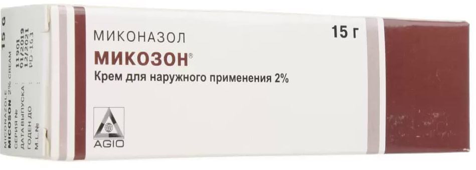 Микозон, крем 2%, 15 г