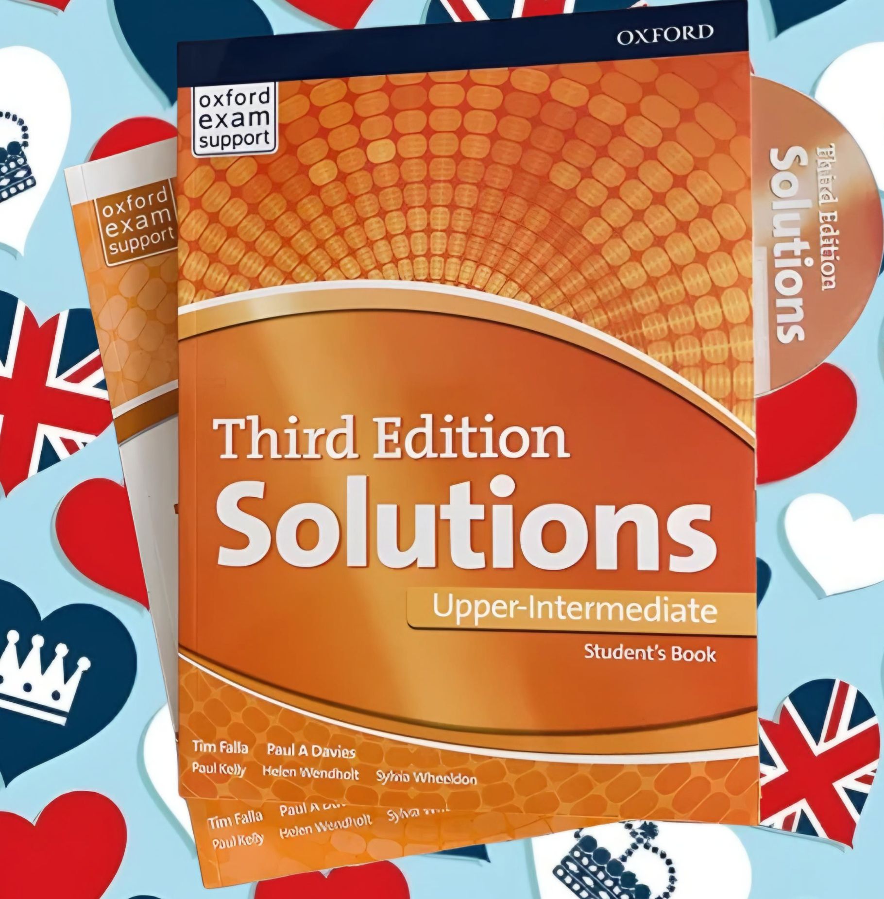 Solutions upper intermediate 3rd Edition Комплект: Student's Book + Workbook + CD/DVD