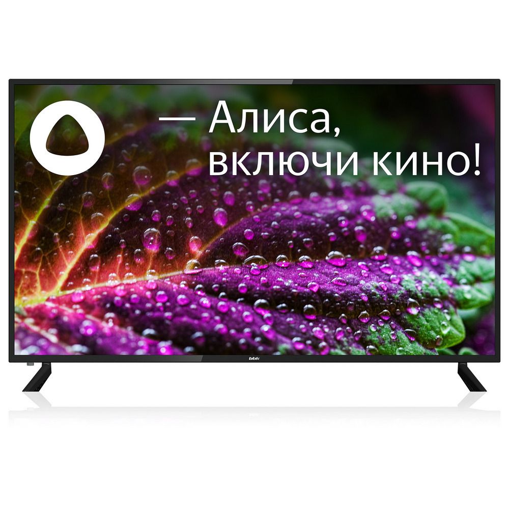 BBKТелевизор65"4KUHD,черный