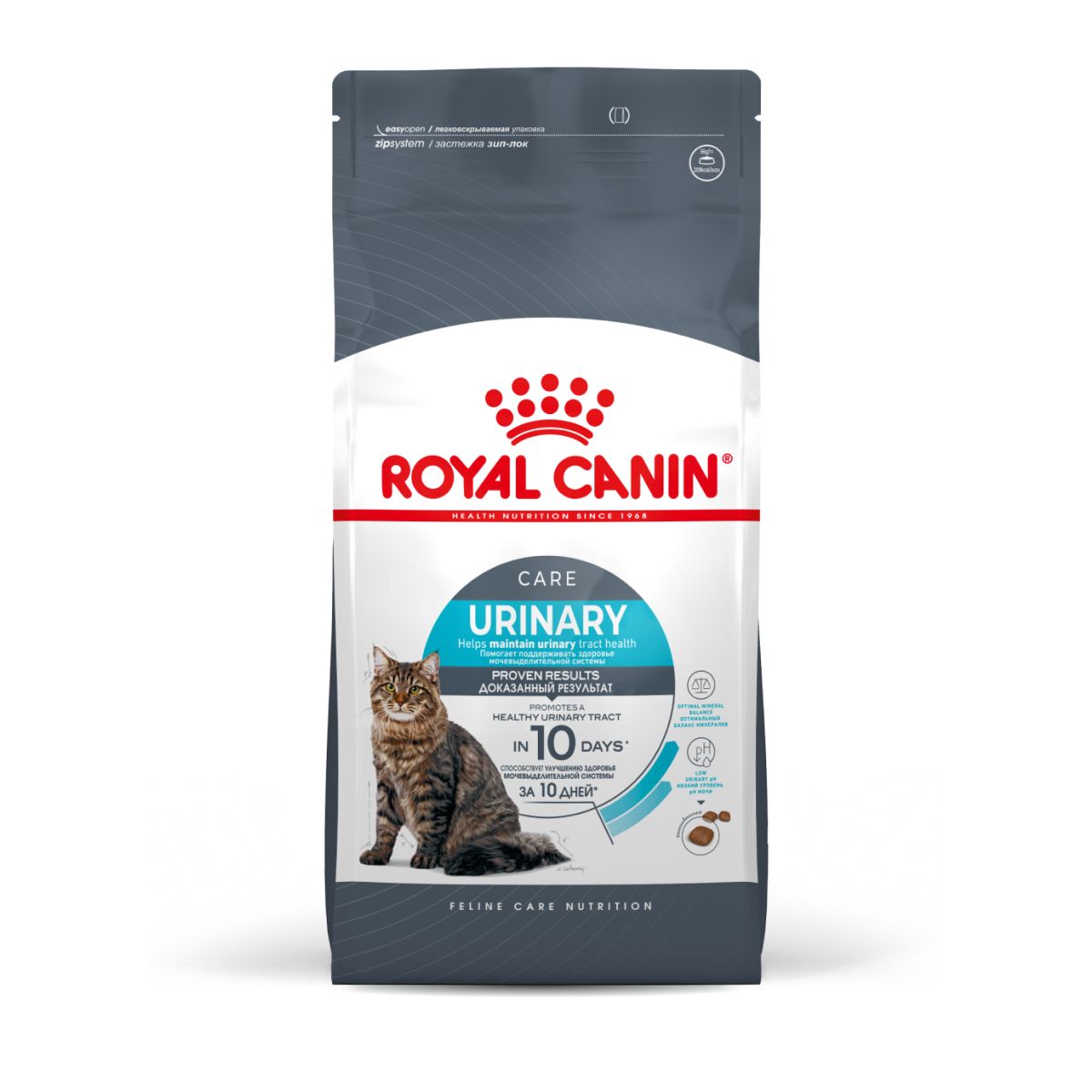 ROYAL CANIN Feline Urinary Care корм для кошек в целях профилактики мочекаменной болезни 2 кг