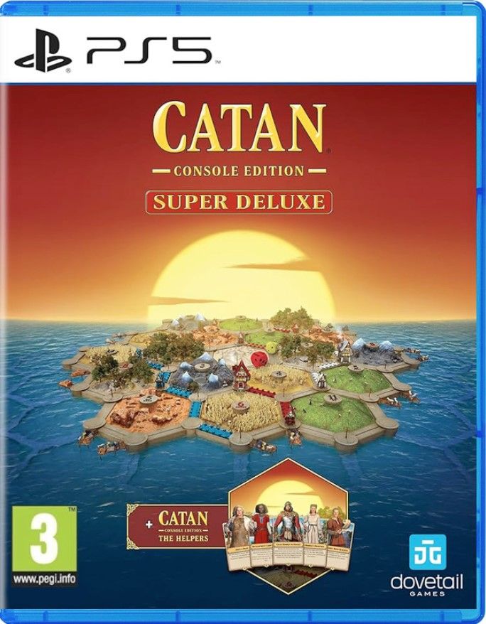 Игра Catan Console Edition - Super Deluxe (PlayStation 5, Английская версия)