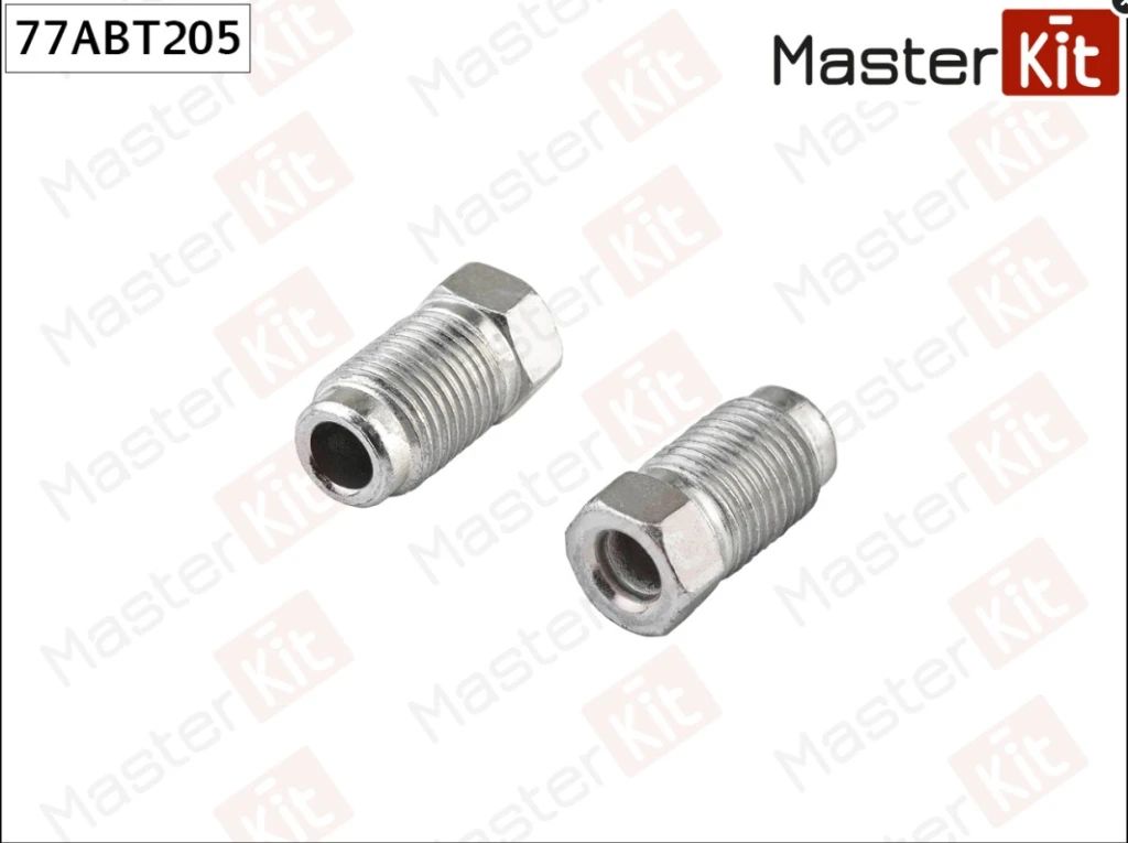 ШтуцертормознойтрубкиMASTERKIT77ABT205дляа/мM10x1.0L16.7mmS10D5.1mm