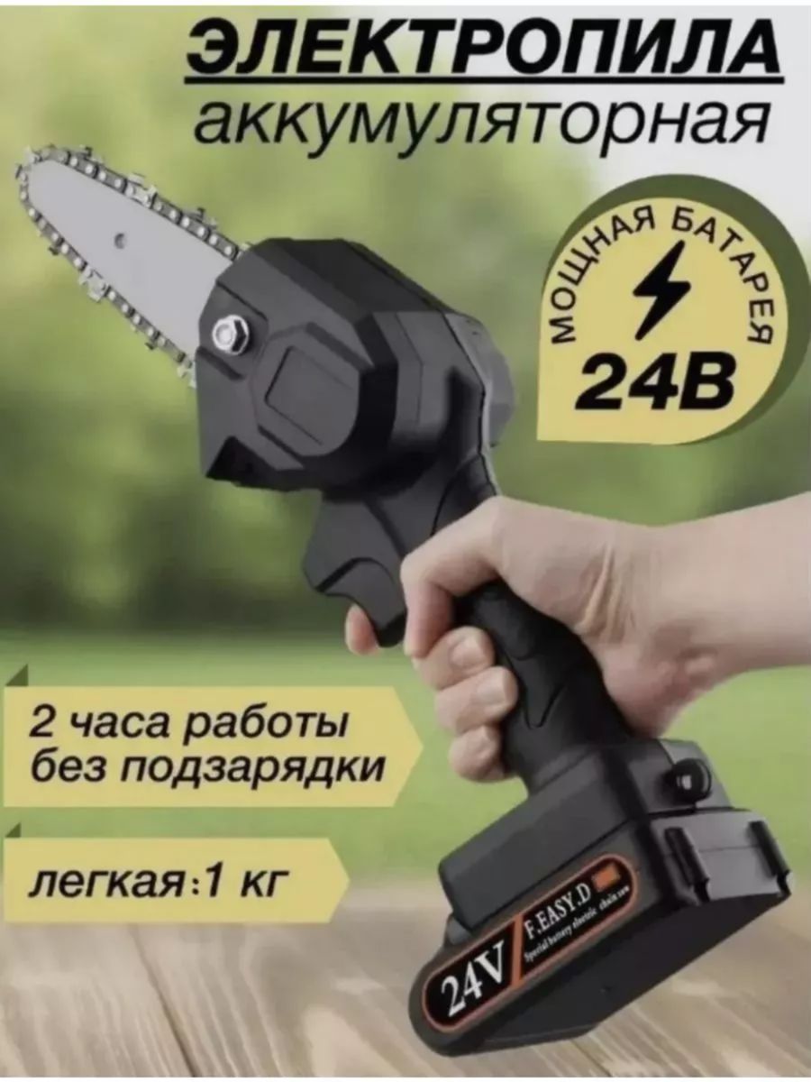 Пилааккумуляторнаяцепная24V