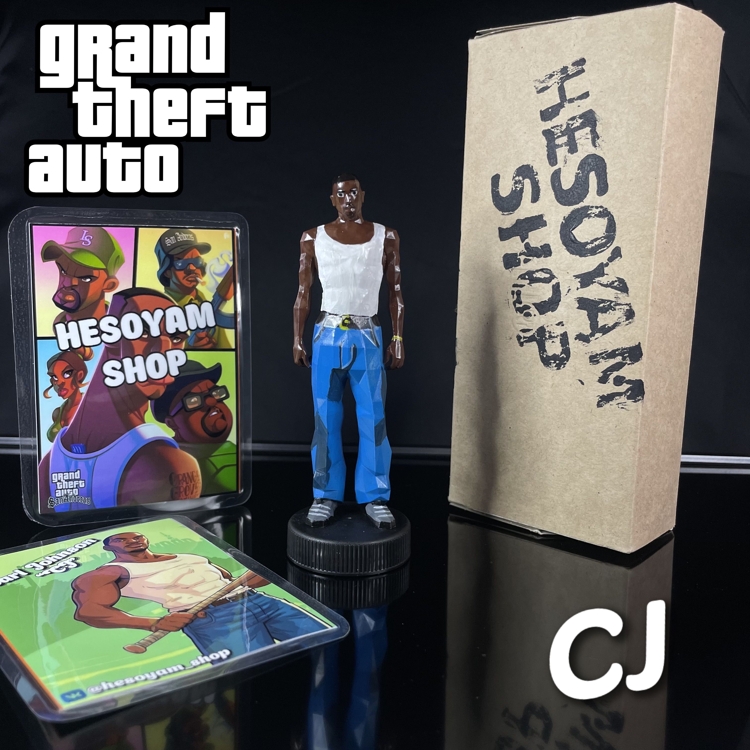 Фигурка CJ GTA ГТА San Andreas купить на OZON по низкой цене (1199668489)