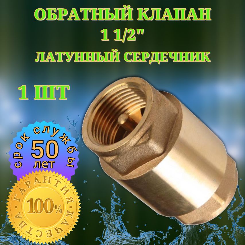 обратный клапан 1 1/2" (1 шт)