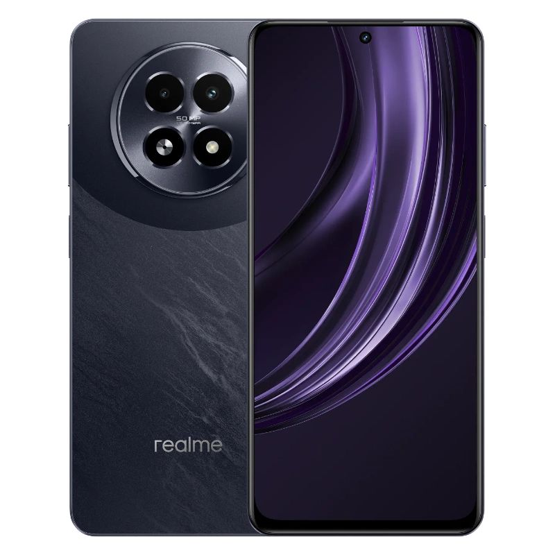 realmeСмартфонrealme135GСмартфонDimensity63005GЧипсет50МПOISКамера120ГцДисплей45ВтЗарядка5000мАчАккумуляторIP6412/256ГБ,фиолетовый,черный