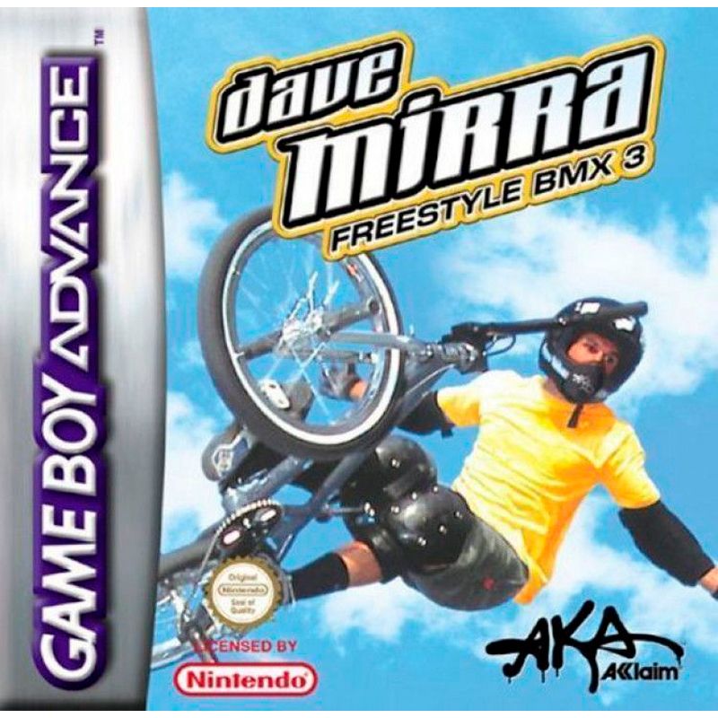 Игра Dave Mirra Freestyle BMX 3 (GBA, Английская версия)