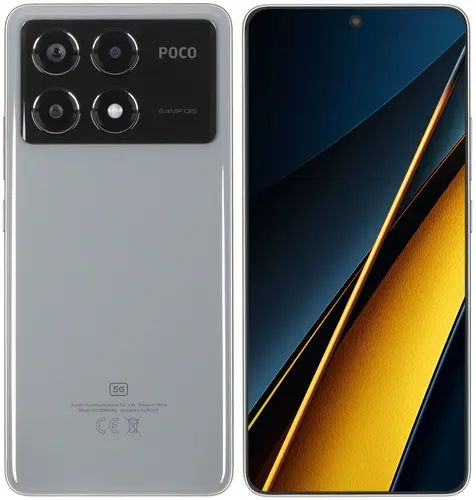 XiaomiСмартфонXiaomiPocoX6Pro8/256ГБ,серый