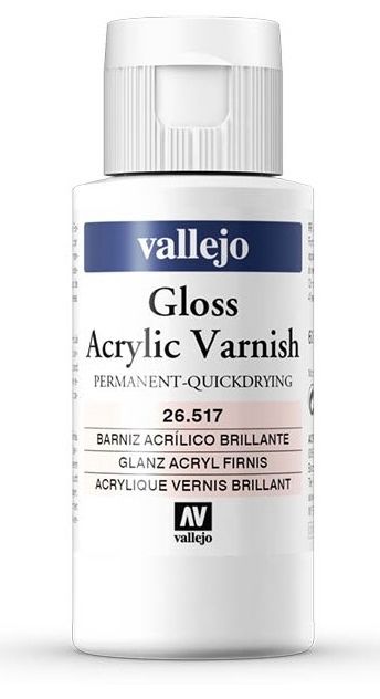 Лак Vallejo Gloss Varnish (60мл)