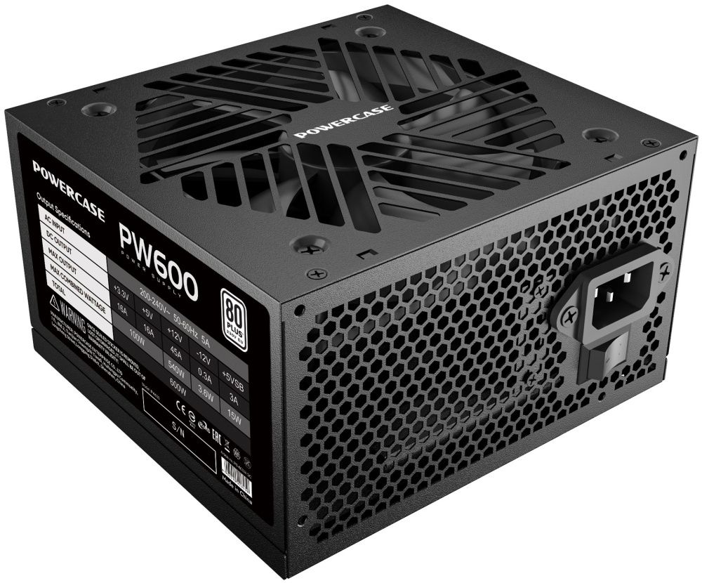 БлокпитаниядляпкPowercase600Вт45АATXPS-600W-DC