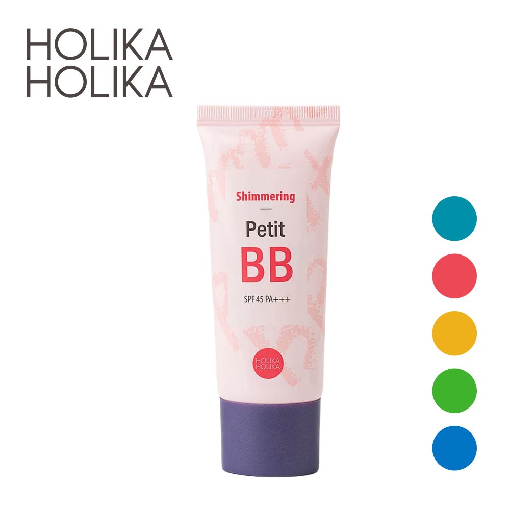 HolikaHolikaТональныйББ-кремдлялицапридающийсияниеPetitBBShimmeringSPF45PA+++30мл