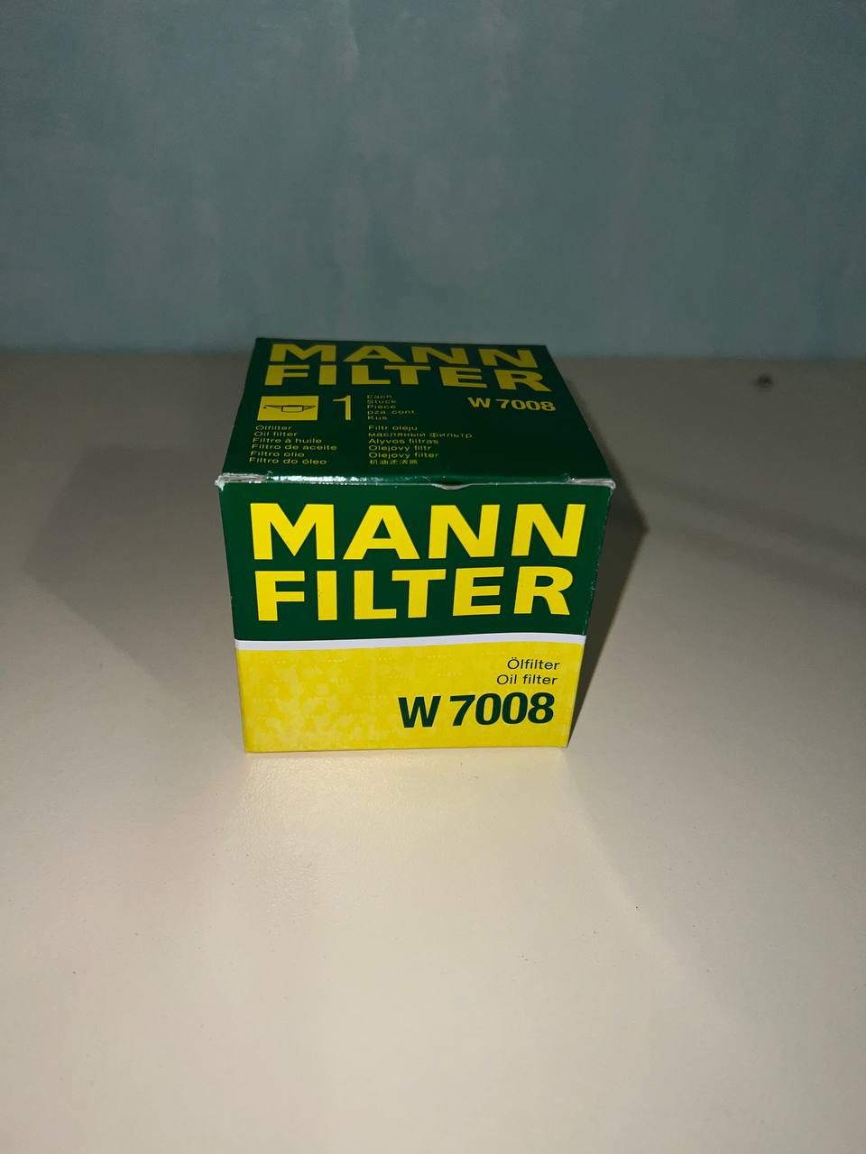 MANN FILTER Фильтр масляный арт. W7008, 1 шт.