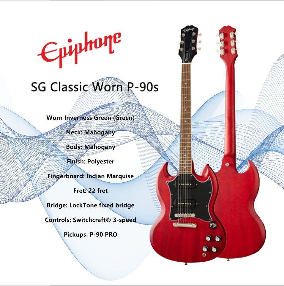 Электрогитара Epiphone  SG Classic Worn 6-струнная