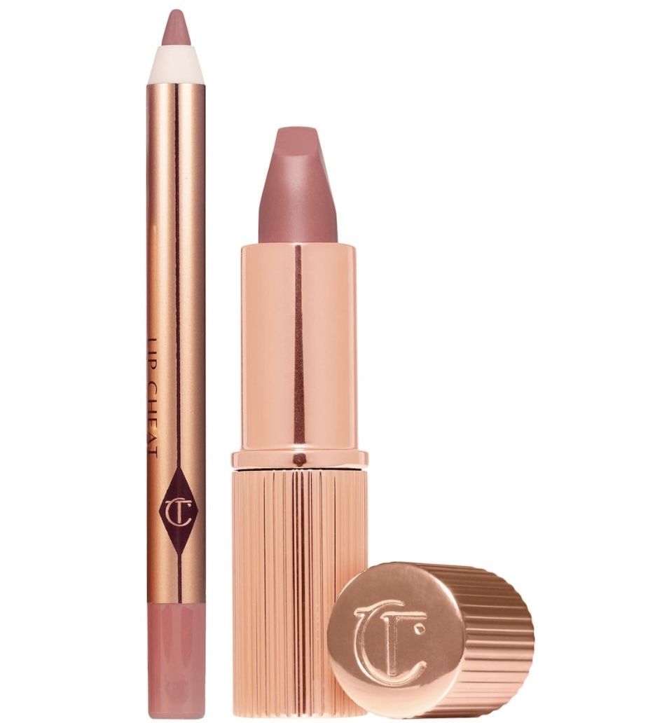 Набор для макияжа губ CHARLOTTE TILBURY Mini Pillow Talk Lip Kit оттенок Pillow Talk