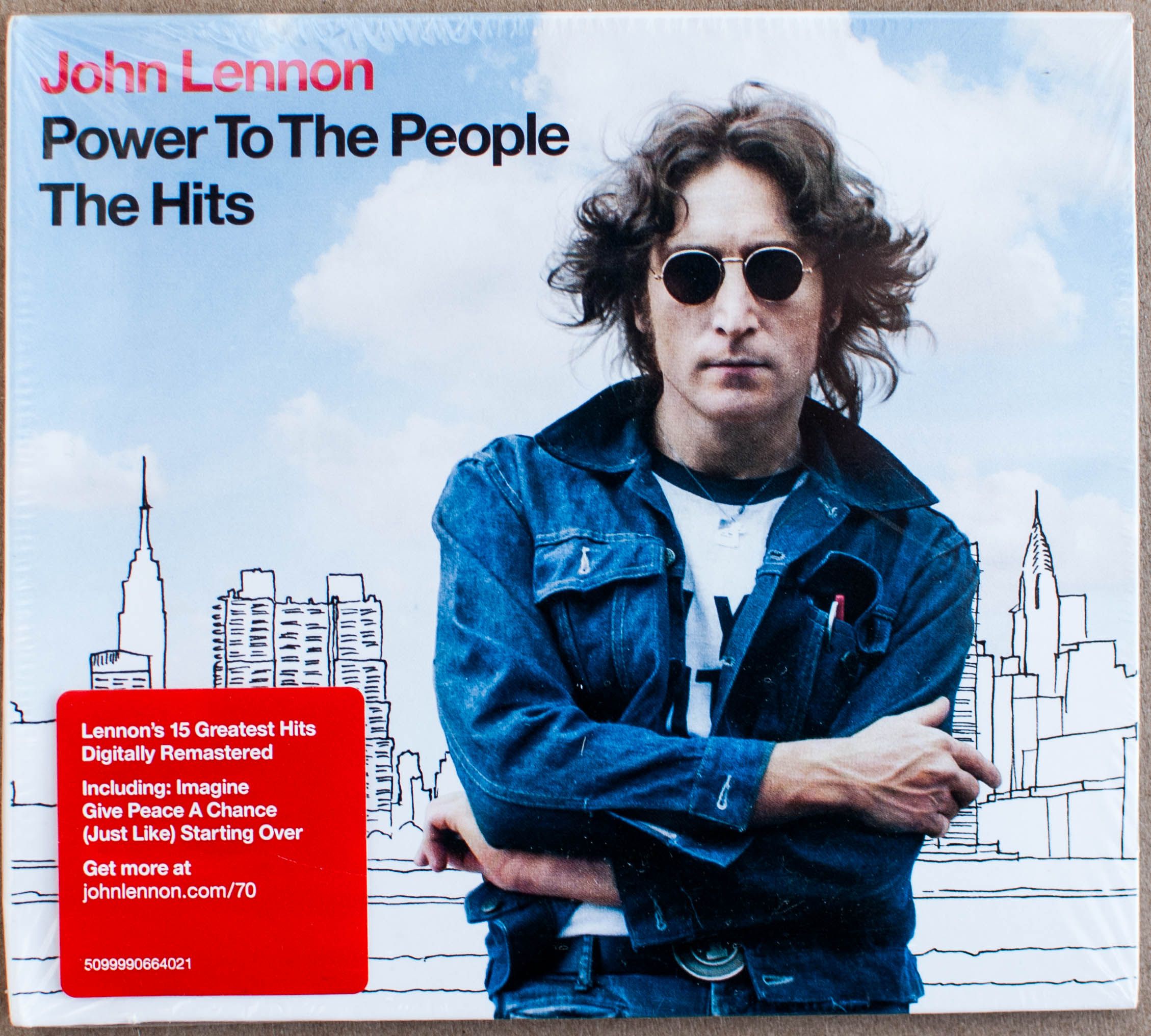 JohnLennon-PowerToThePeople:TheHitsАудиоDigiSleeveCDОригинализЕвропы