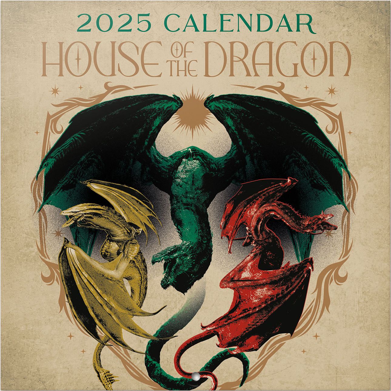 House Of The Dragon. Игра престолов. Дом Дракона. Календарь настенный на 2025 год (300х300)