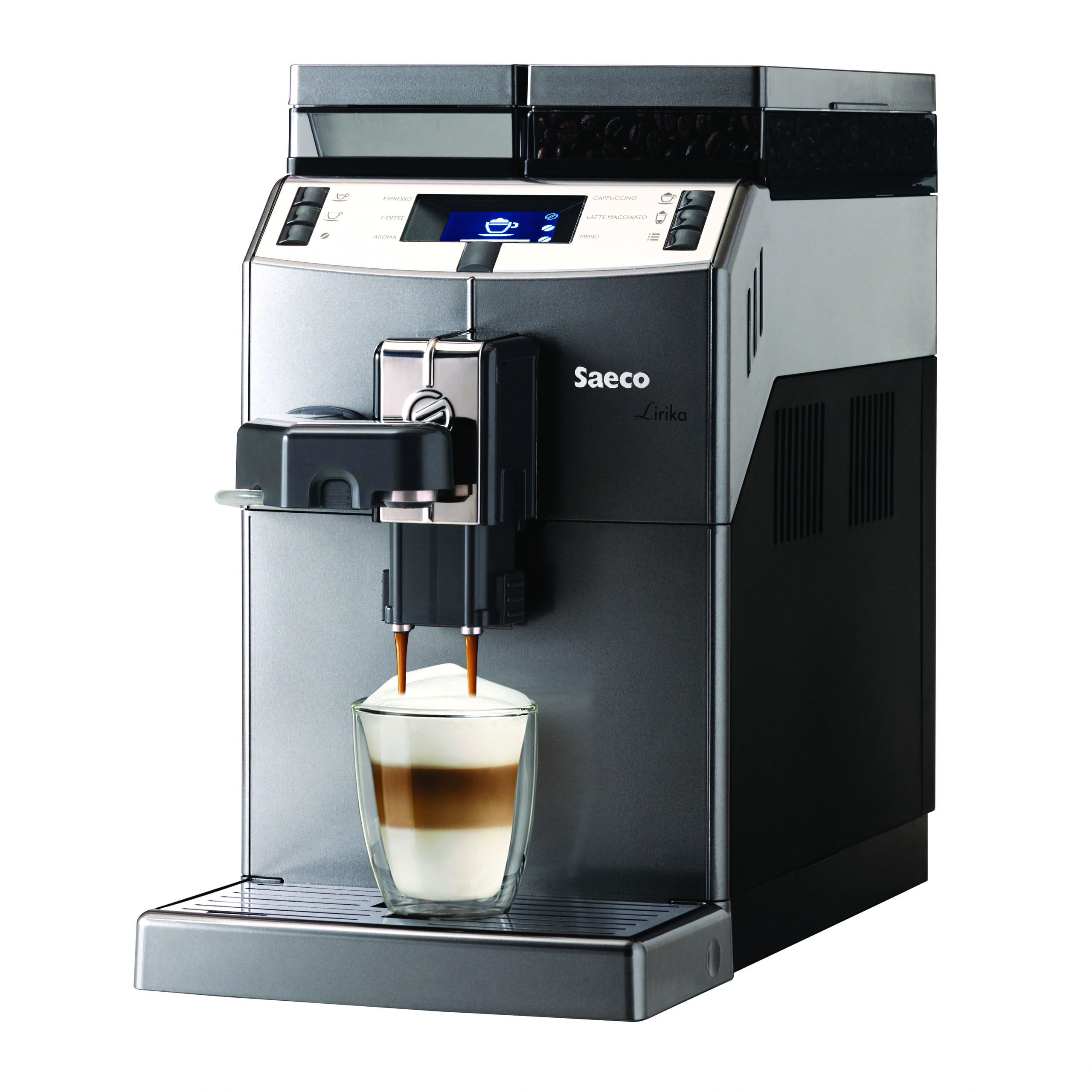 Автоматическая кофемашина Saeco Lirika One Touch Cappuccino (RI9851/01)