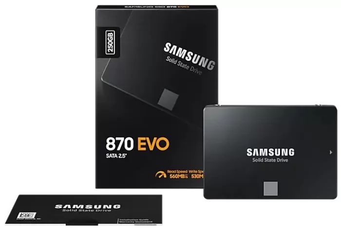 250 ГБ Внутренний SSD-диск 870 EVO (MZ-77E250BW)