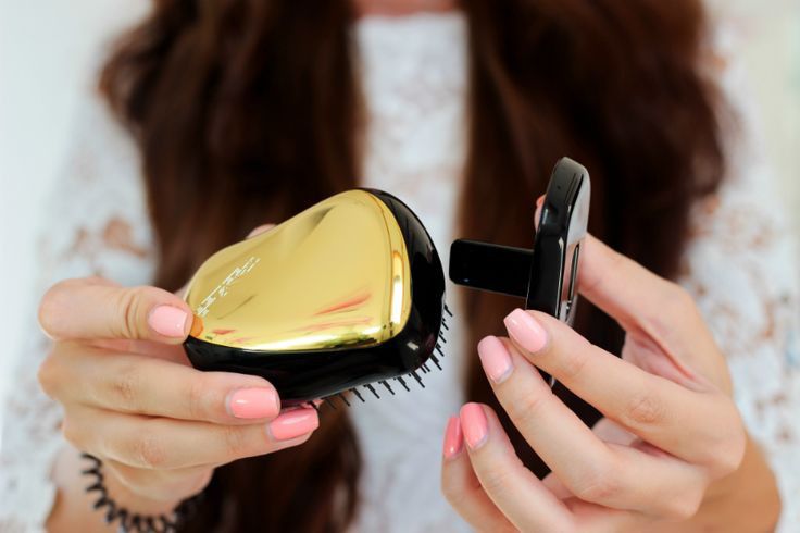 TANGLE TEZEER расчёска для волос COMPACT STYLER GOLD