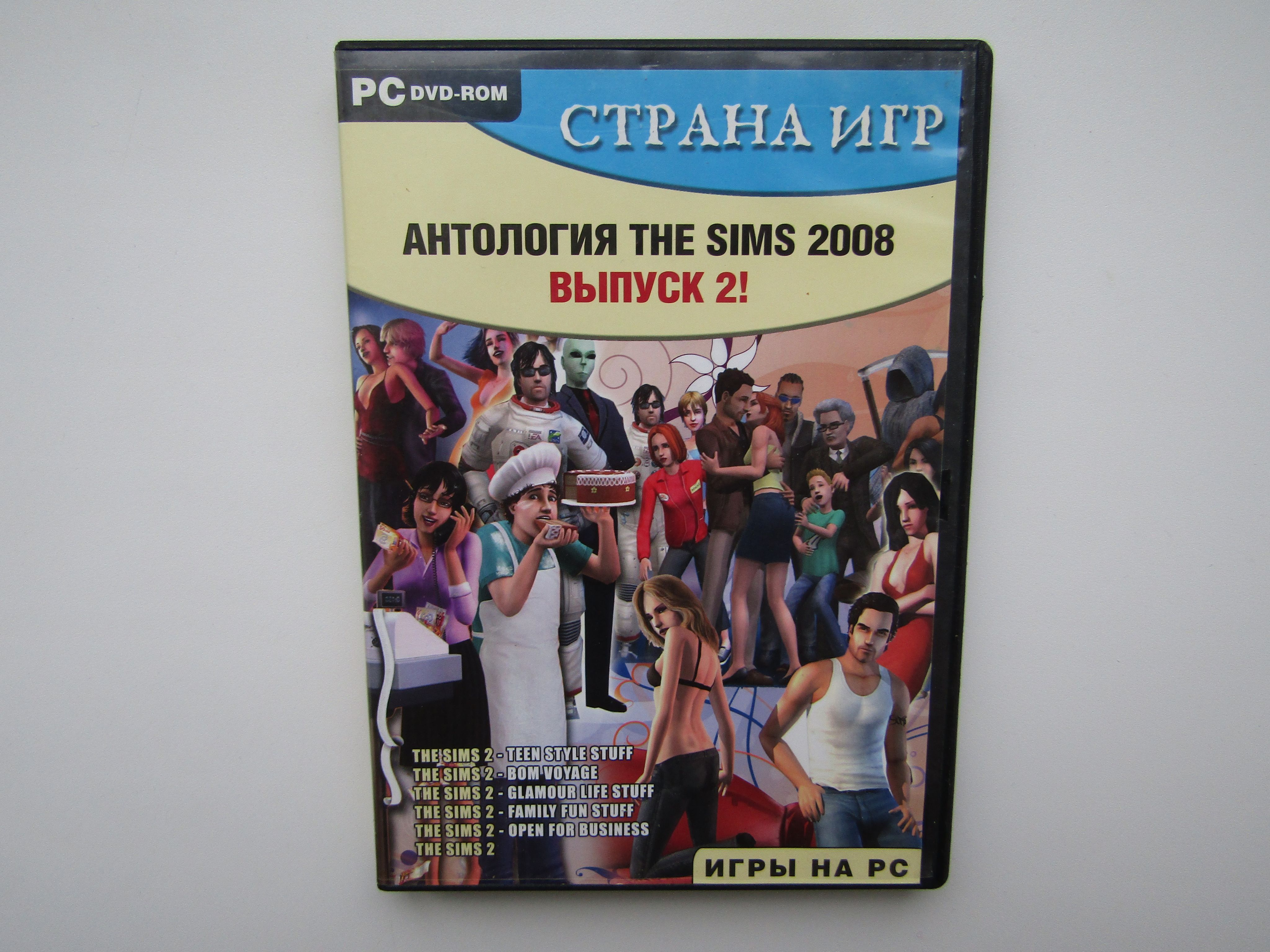 Игра Игра. PC. The Sims 2 2008 Антология Выпуск 2 (PC