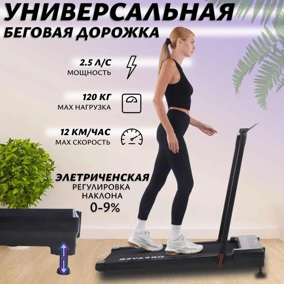 Складная беговая дорожка электрическая для дома Treadmill