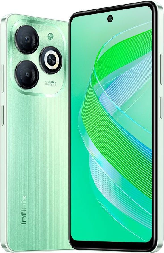 InfinixСмартфонINFINIXSMART8Ростест(EAC)3/64ГБ,зеленый