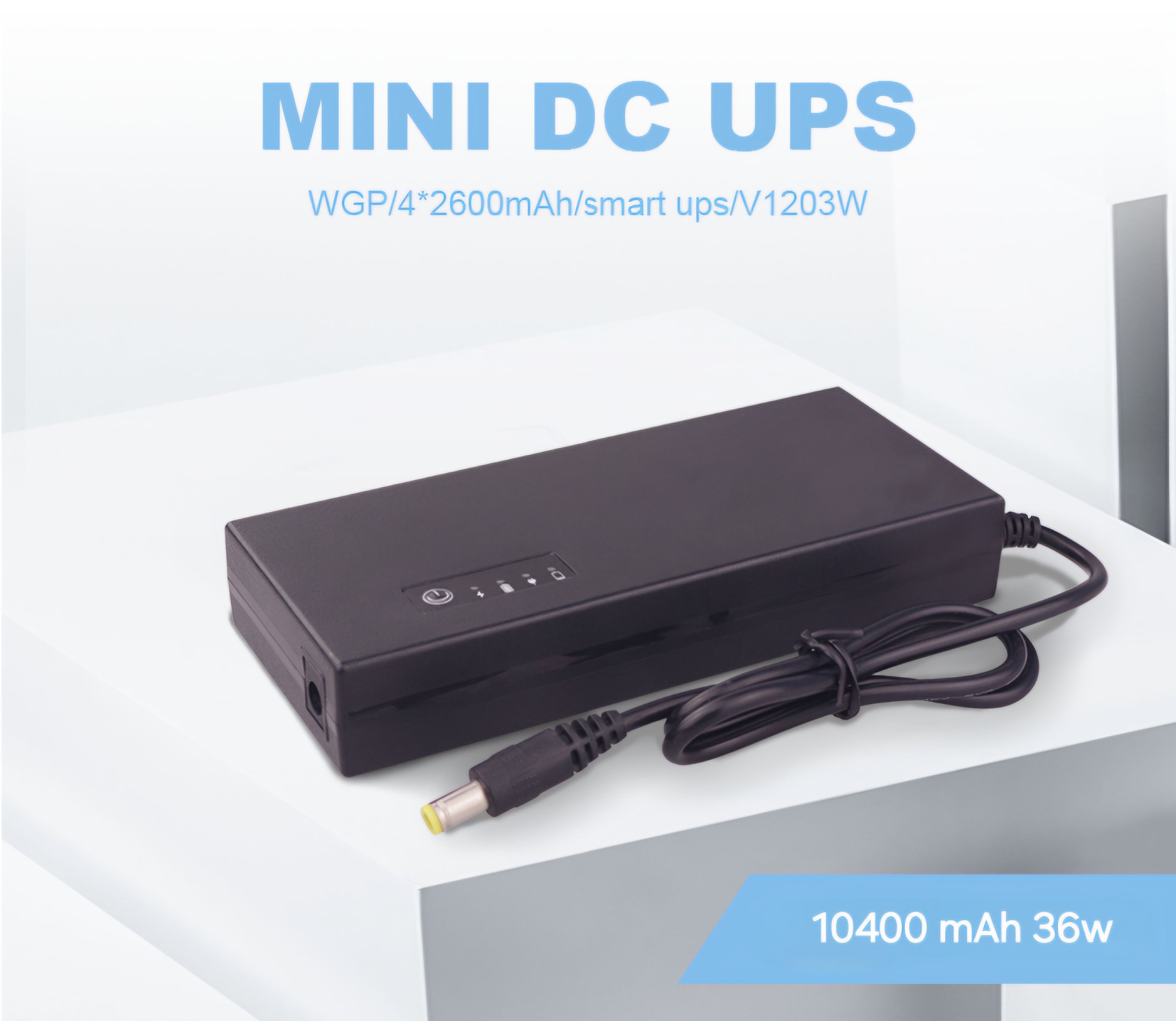 WGP SMART DC MINI UPS V1203W 12v/3A Источник бесперебойного питания 36w