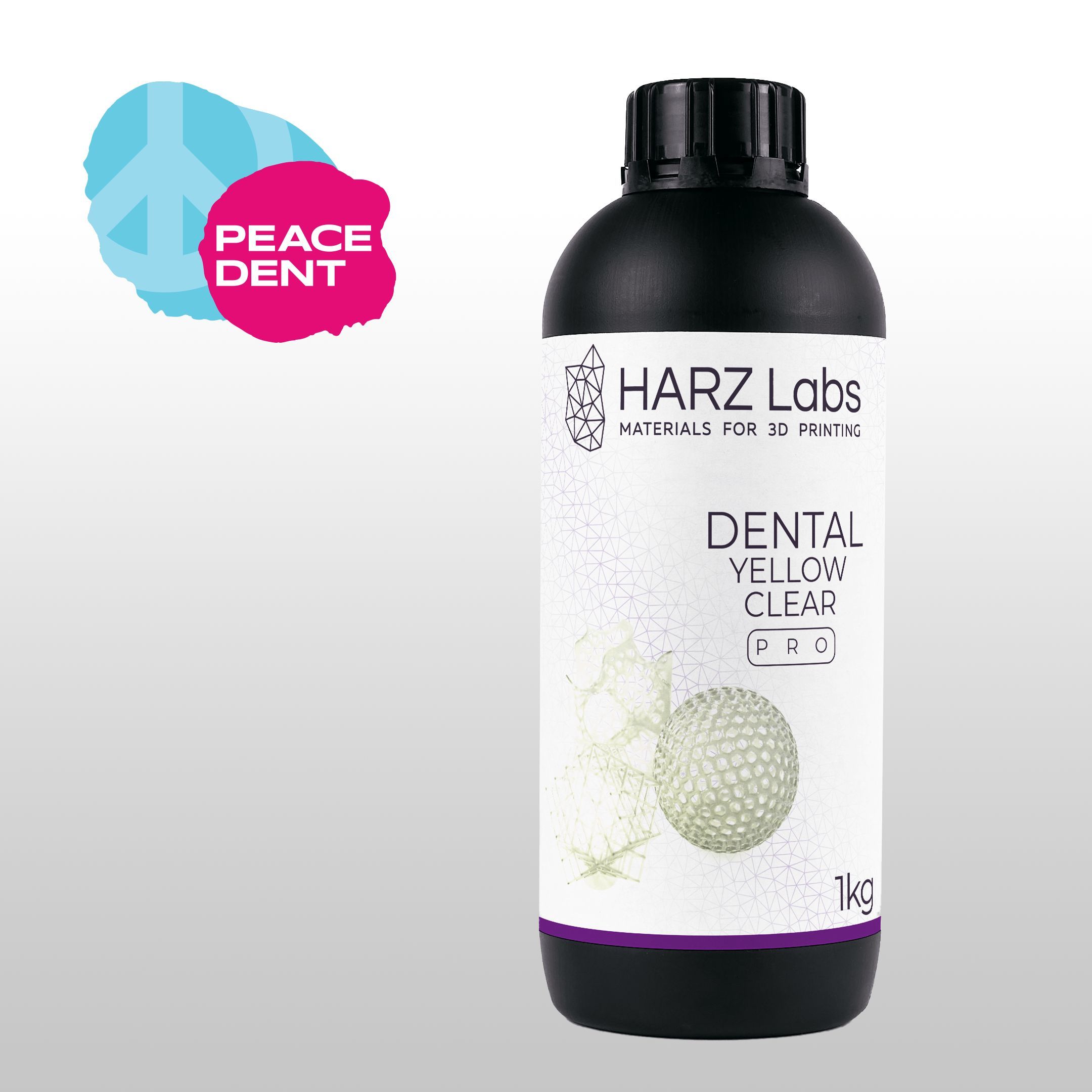 Фотополимер HARZ Labs Dental Yellow Clear Pro