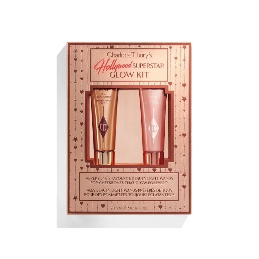 Charlotte Tilbury Superstar Glow Kit Highlighter Хайлайтер. Набор для свечения лица.